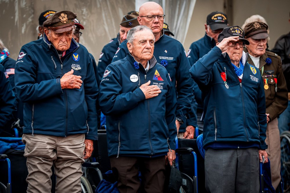 Normandy Marks D Days 79th Anniversary Honors World War Ii Veterans 3204