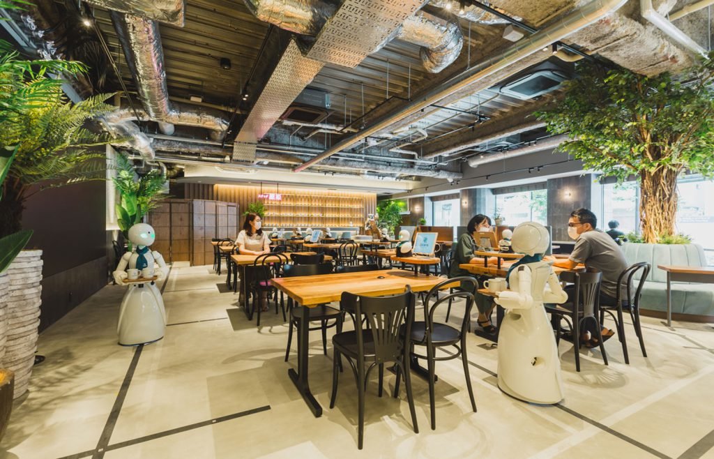 This Coffee Shop Near the Tokyo Olympic Village Is Remotely Operated by ...