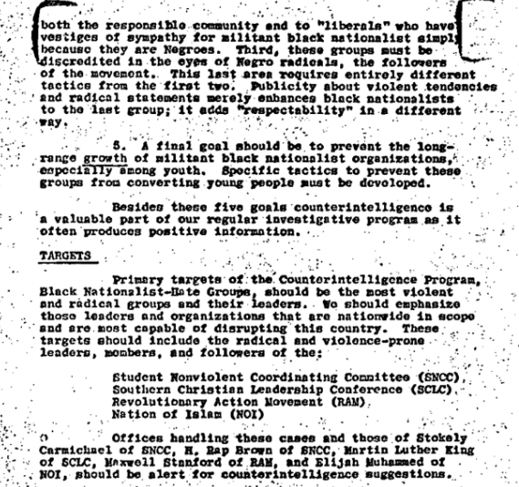 How an FBI Program of Surveillance and Harassment Broke Up a Civil ...