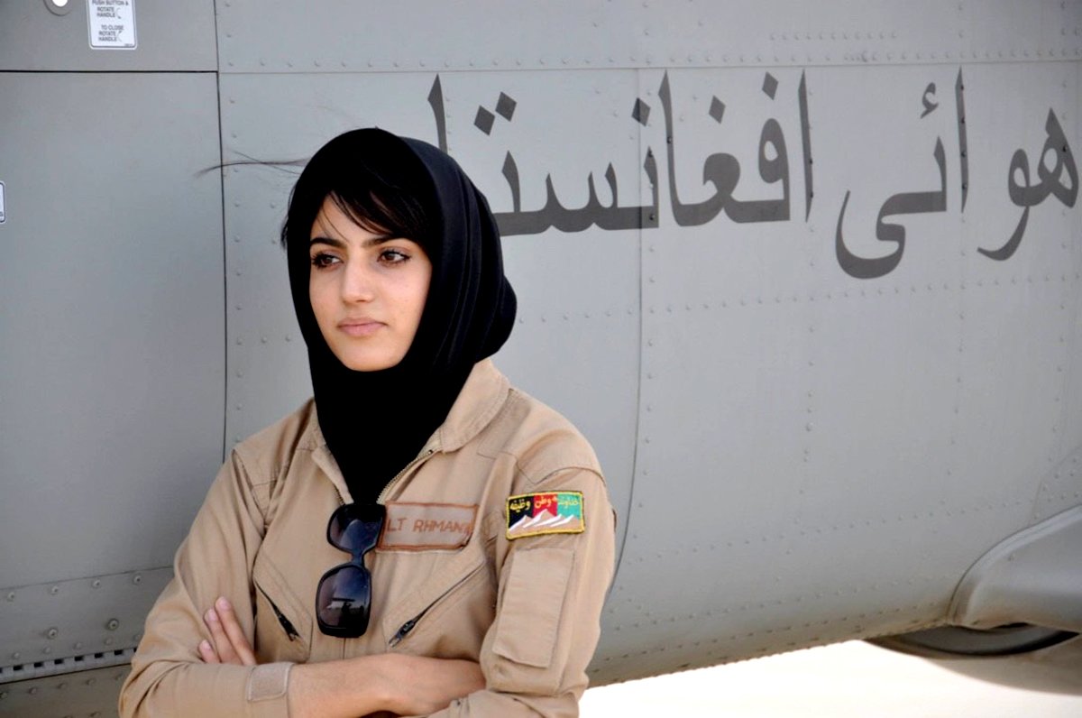 Afghanistan’s First Female Pilot Is Now Fighting To Fly for the US ...