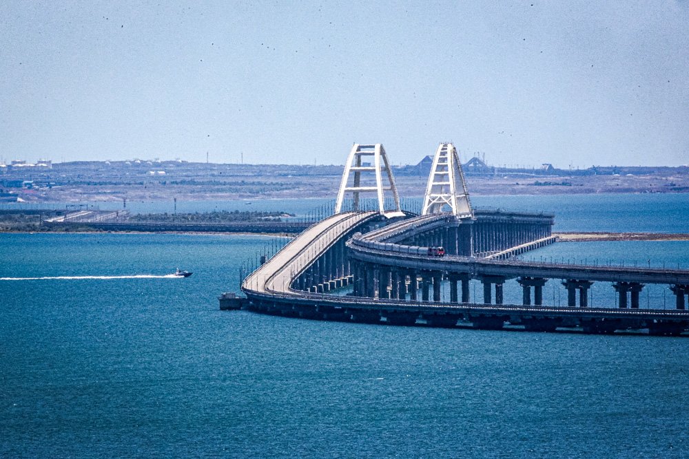 Key Russian bridge to Crimea is struck again, with Moscow blaming Kyiv ...