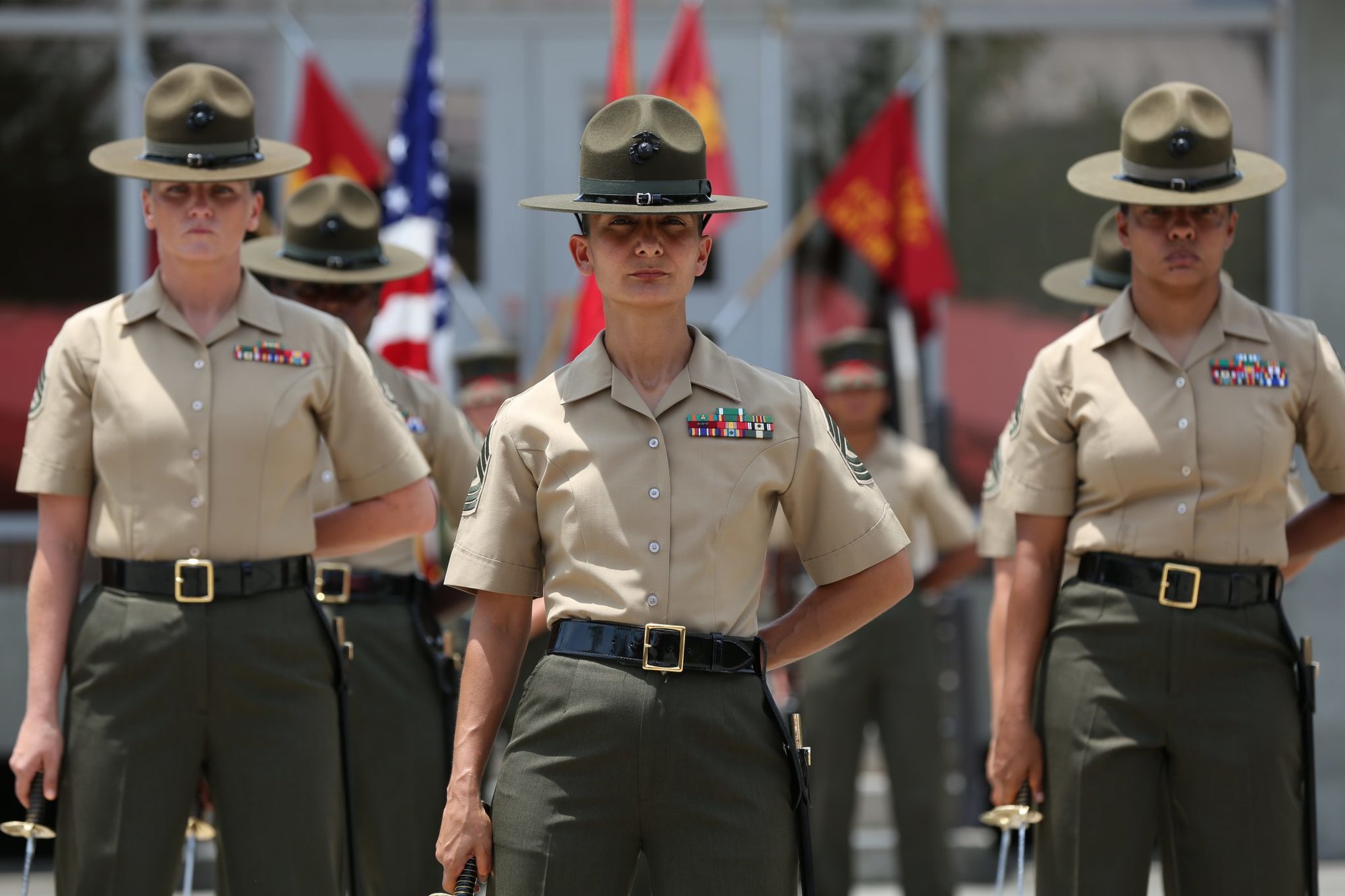 Female Recruits To Train At Marines’ All-Male San Diego Boot Camp In ...