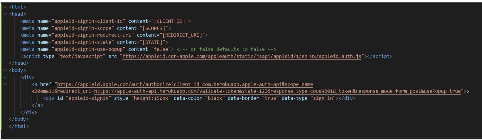 Sign in with Apple: AppleAuth Java library - Accedia