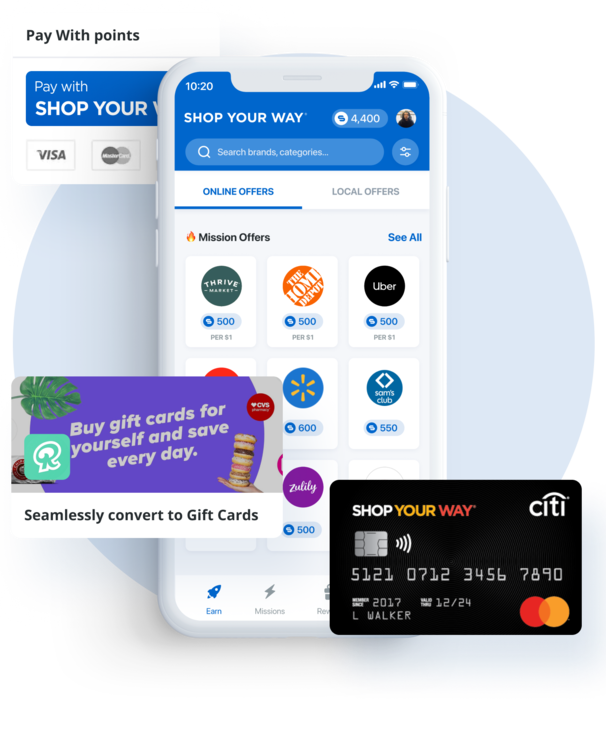Shop Your Way Shop. Earn Rewards. Save Everyday.