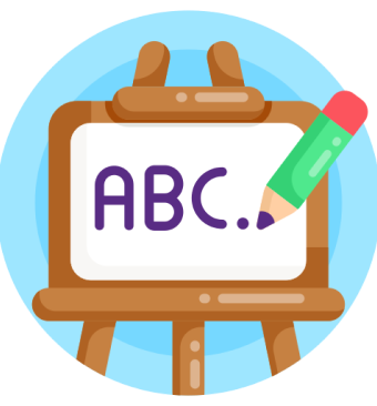 English course illustration