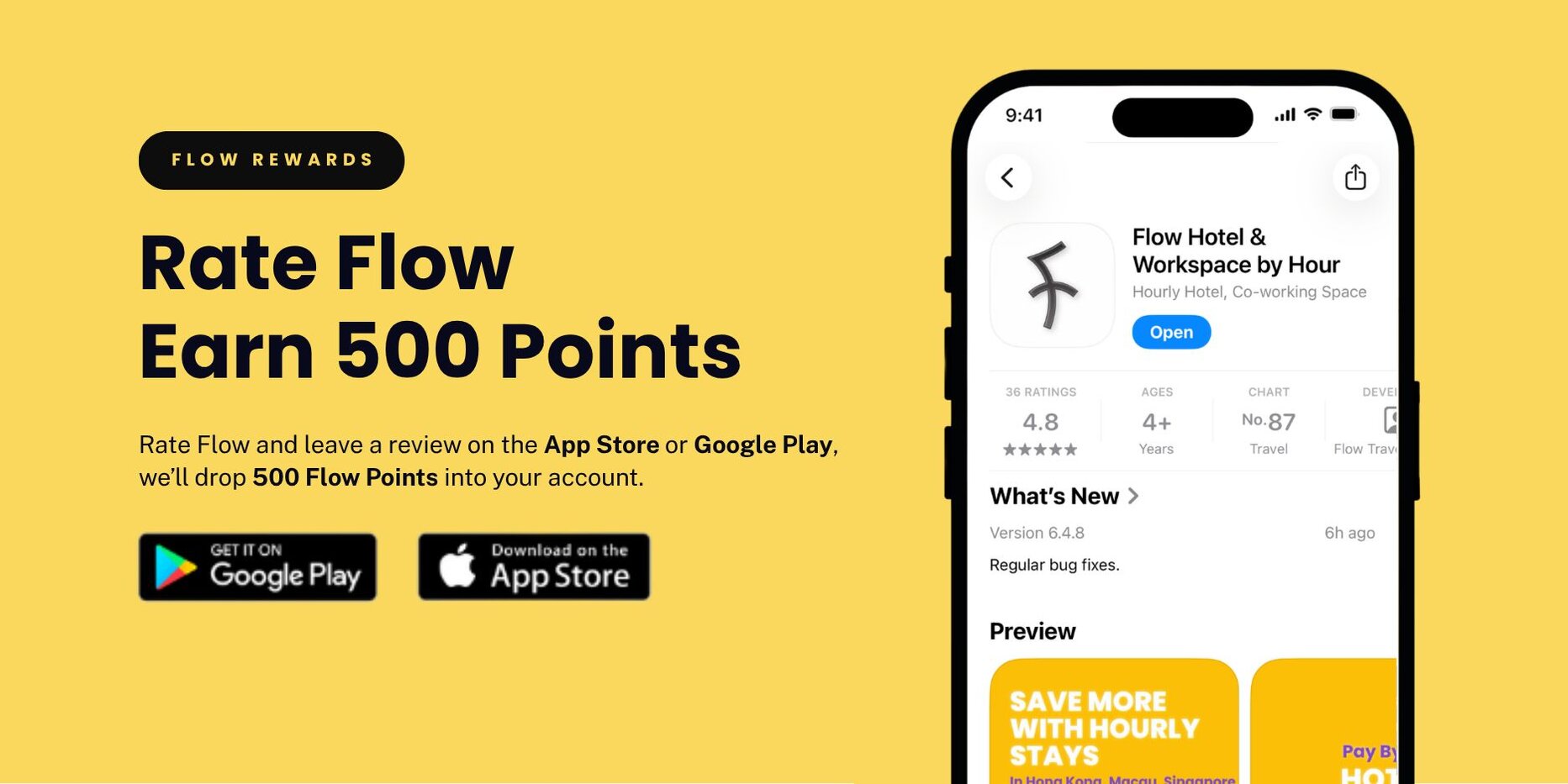 Review & Get 500 points
