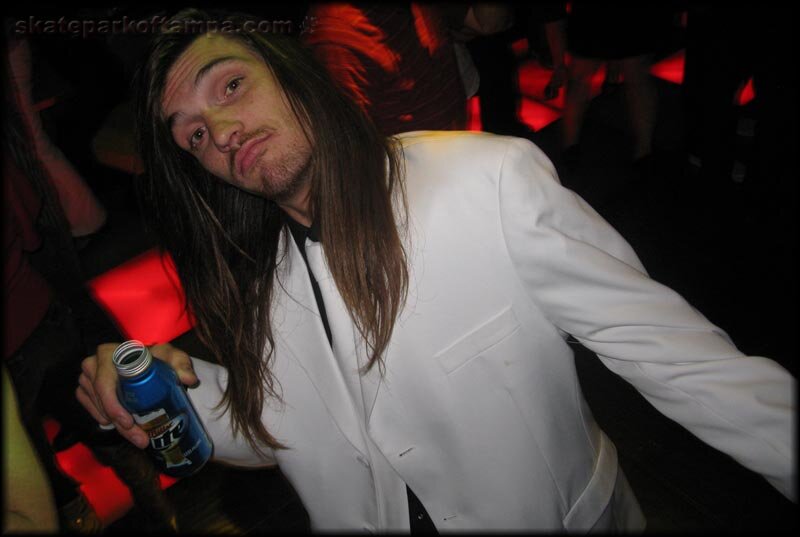 Adam Dyet - wacky white suit — Skatepark of Tampa