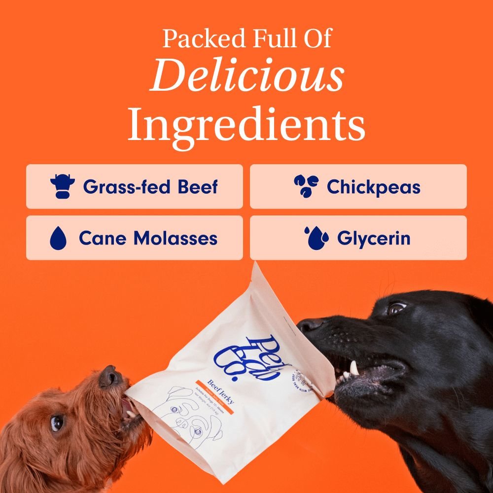 Beef Jerky Treats For Dogs ProteinRich PetLab Co.