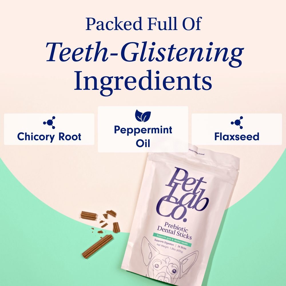 Dog Dental Sticks Two Pack Sizes Available PetLab Co.