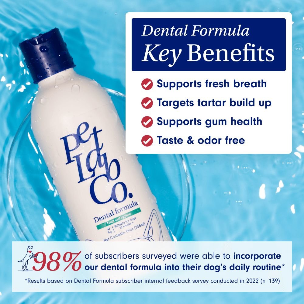 Dental Formula & Probiotic Bundle Supports Gut, Teeth & Gums PetLab Co.