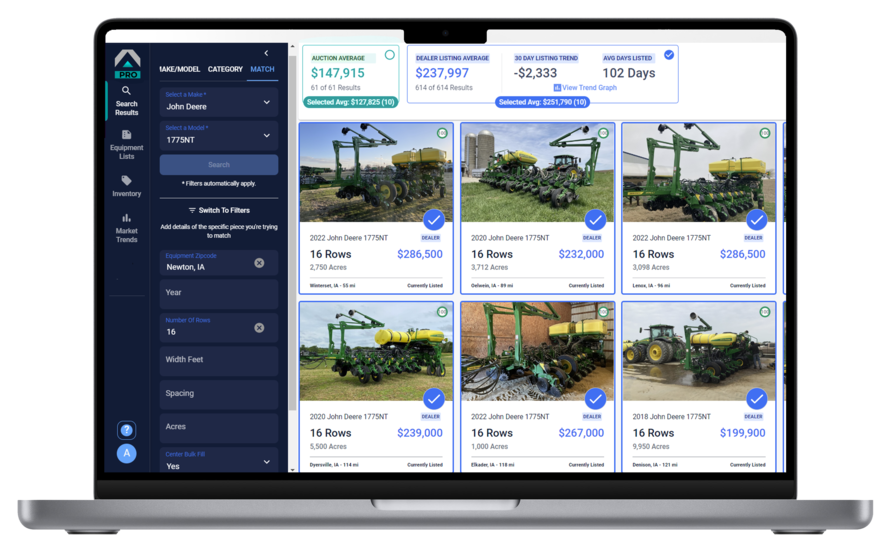 Equipment Appraisal Software for Ag Lenders | Tractor Zoom Pro