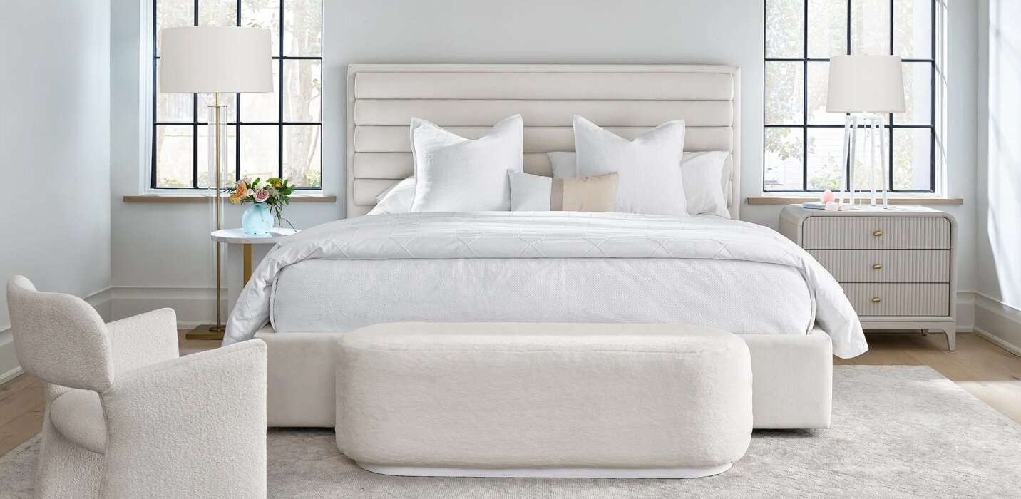 10 Calming Bedroom Ideas To Create a Relaxing Sanctuary | furniture.com