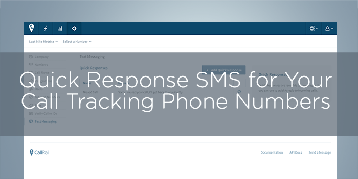 Texting with Call Tracking Numbers | Call Tracking and Analytics