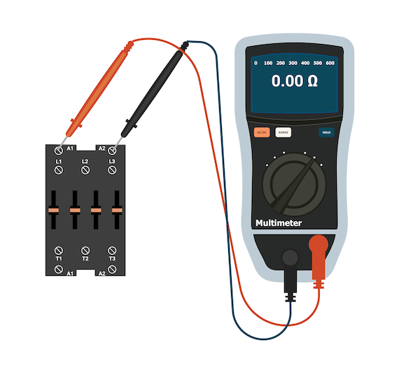 How to Test an AC Contactor with a Multimeter