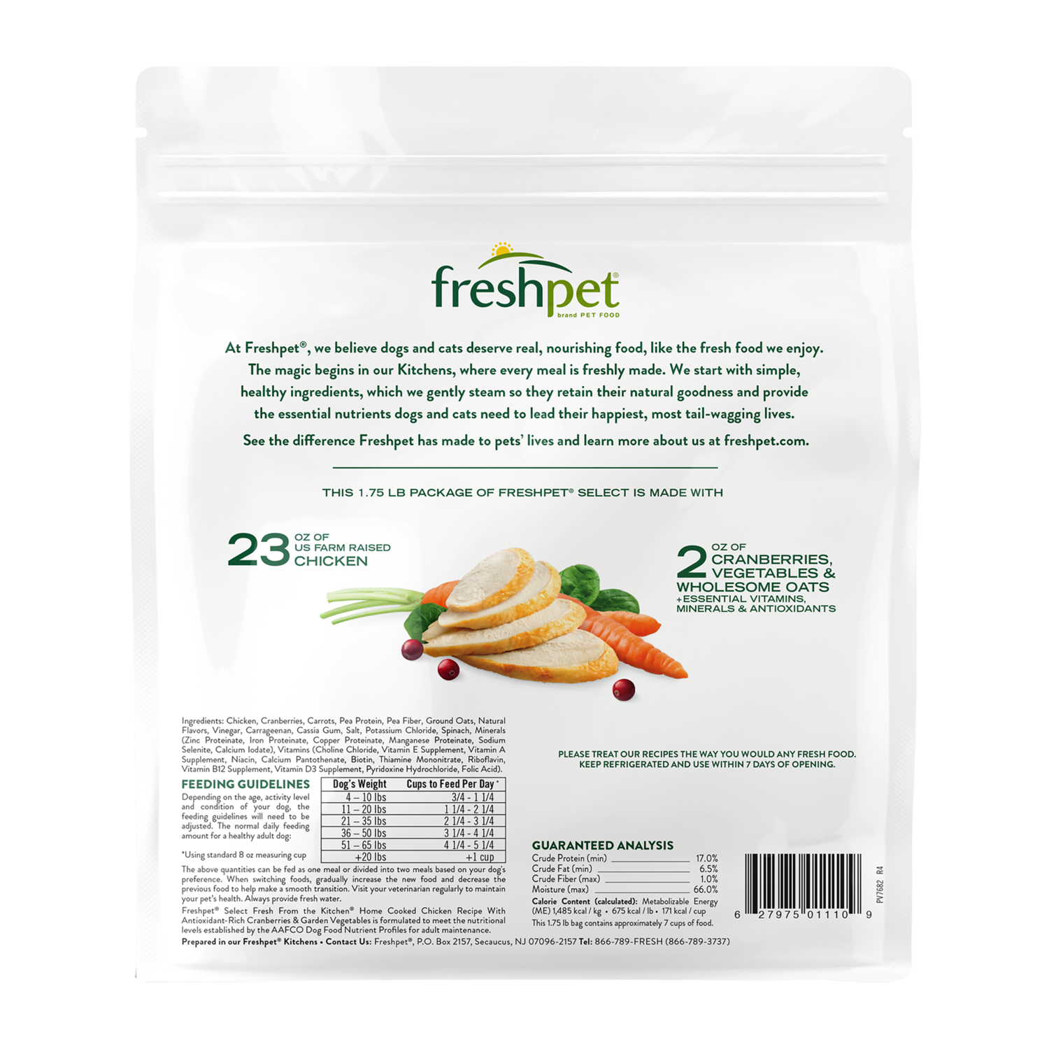 Freshpet® Fresh From the Kitchen Chicken Dog Food