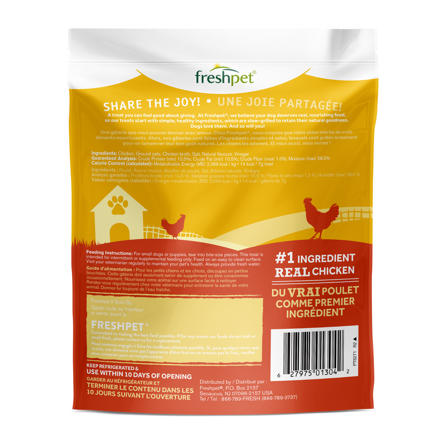 Freshpet® Dog Joy Chicken Dog Treats