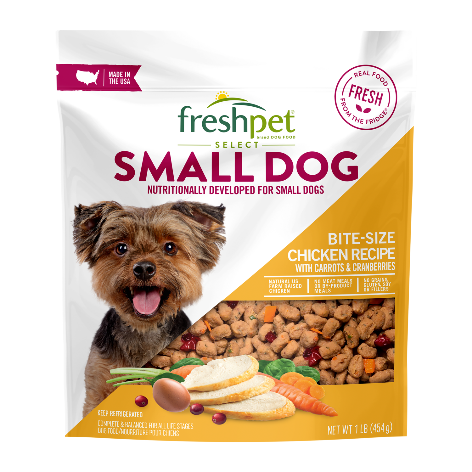 Freshpet® Chicken Carrot & Cranberry Small Dog Food