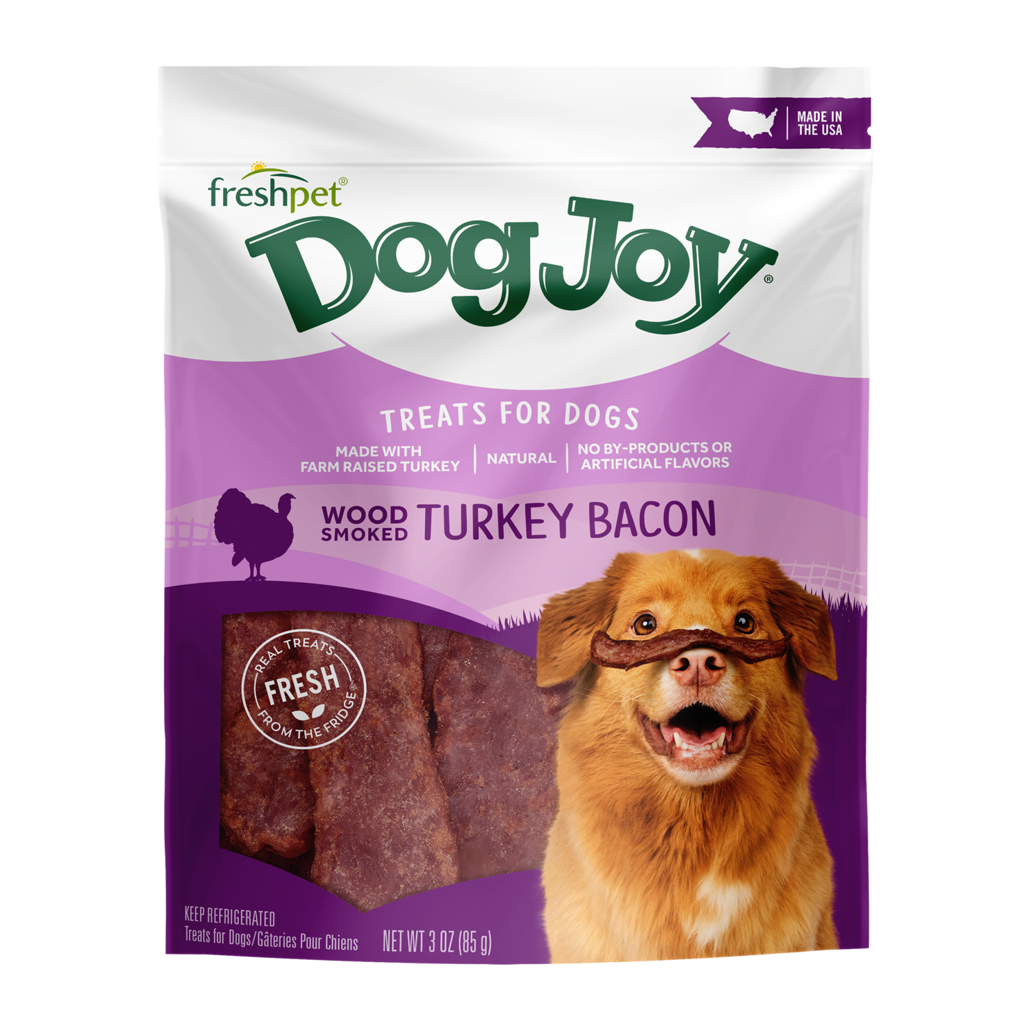 Freshpet® Dog Joy Turkey Bacon Dog Treats
