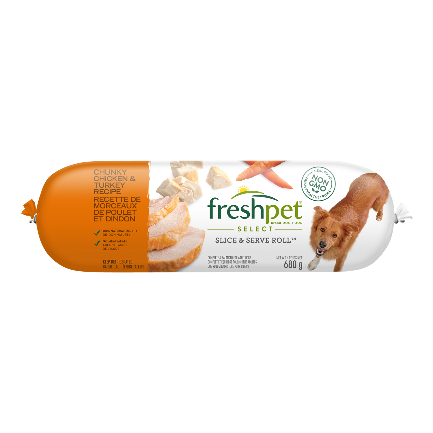 Freshpet® Chunky Chicken & Turkey Dog Food