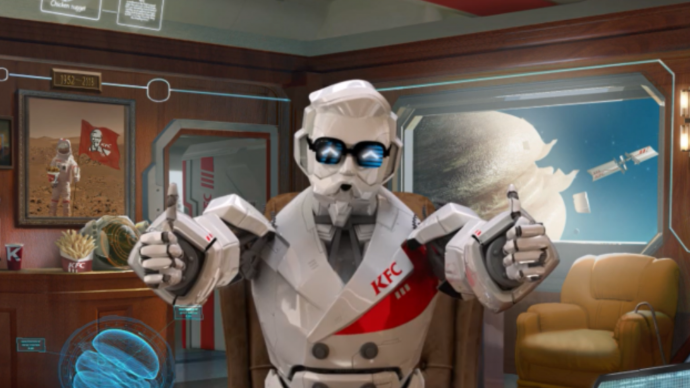 KFC China campaign turns Colonel Sanders into esports analyst