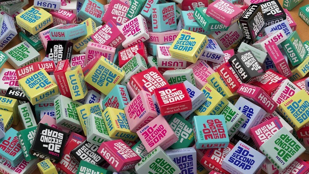 Lush makes 30-second soap to help stem Covid-19 pandemic
