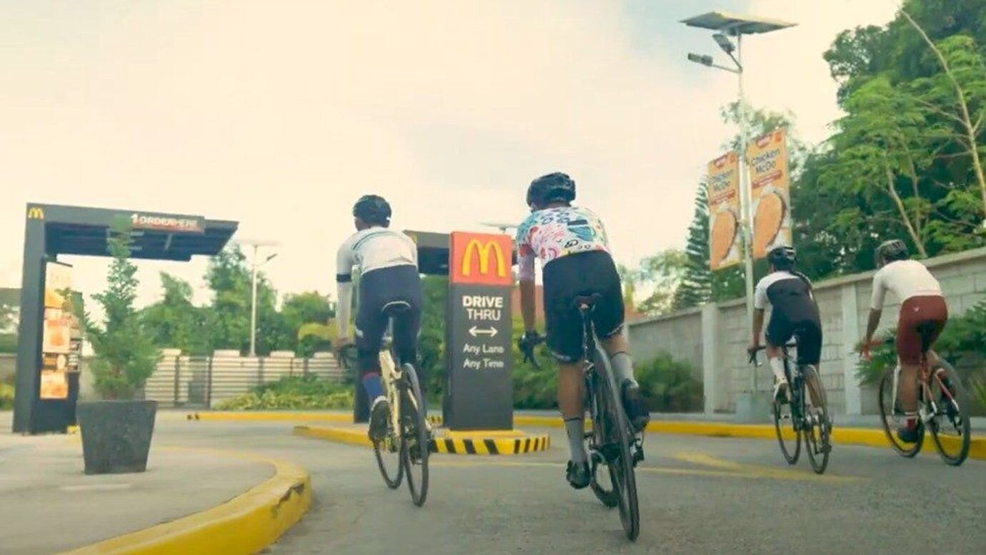 McDonald’s flipped its logo as a nod to its anime analogue