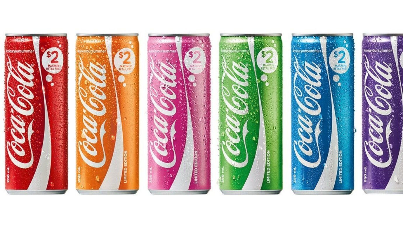 Colourful Coke