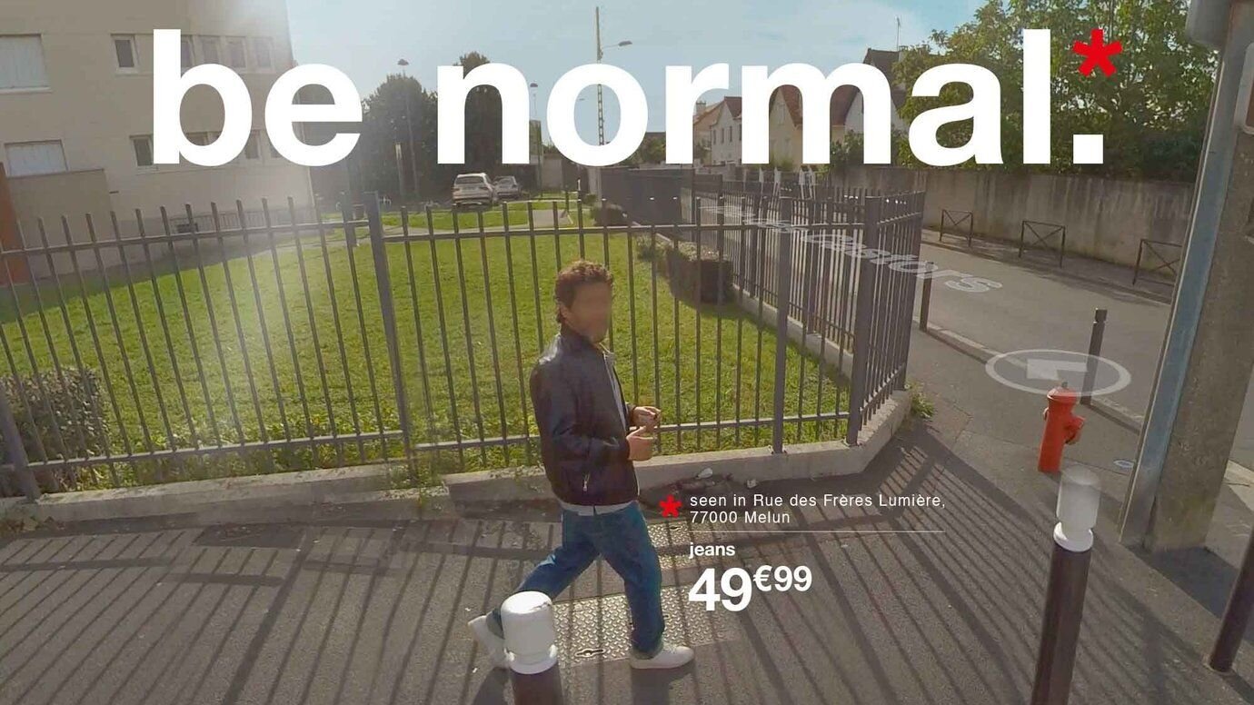 Normal men are on the street