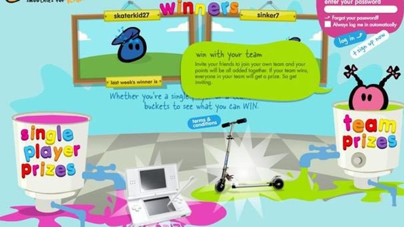 Innocent targets kids with online games