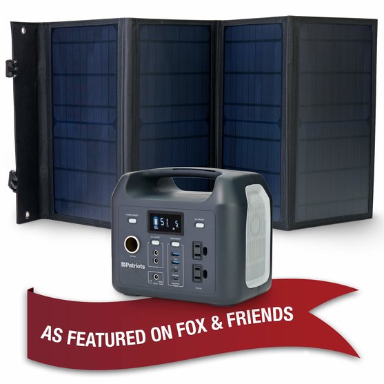 SuperCharged Solar Generator Bundle 4Patriots