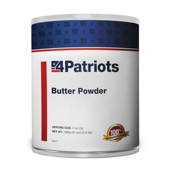 Butter Powder 10 Can 4Patriots