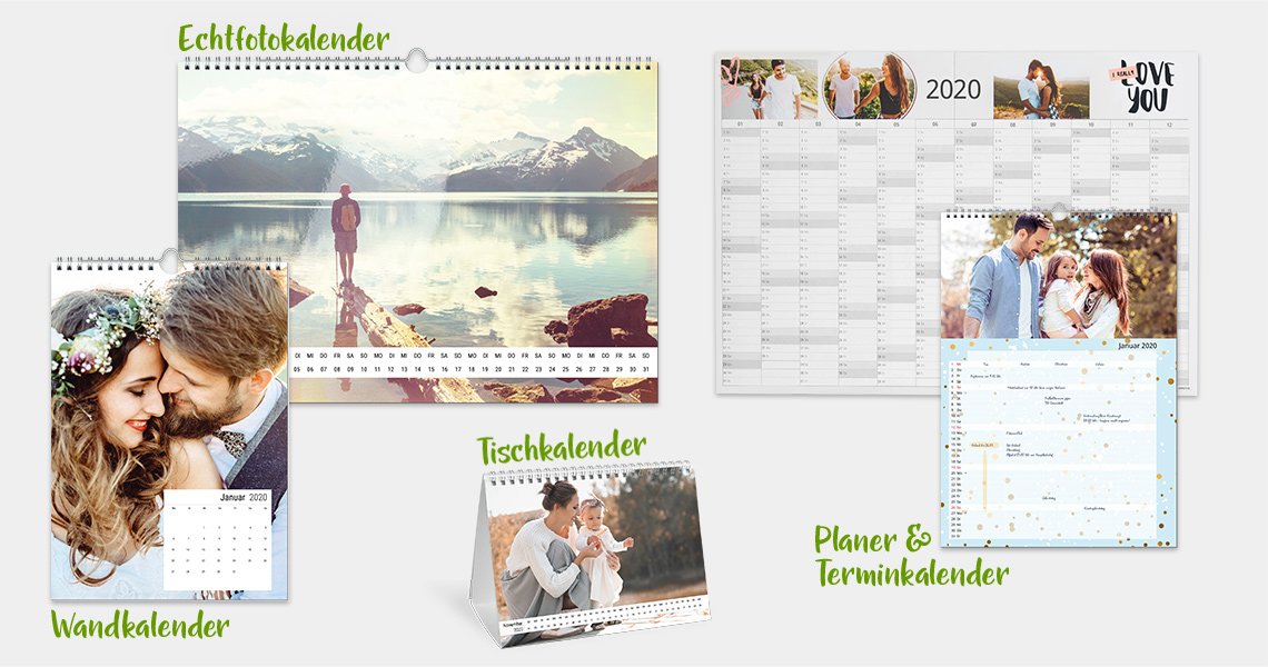 Mein persönlicher Kalender mit eigenen Fotos  myphotobook