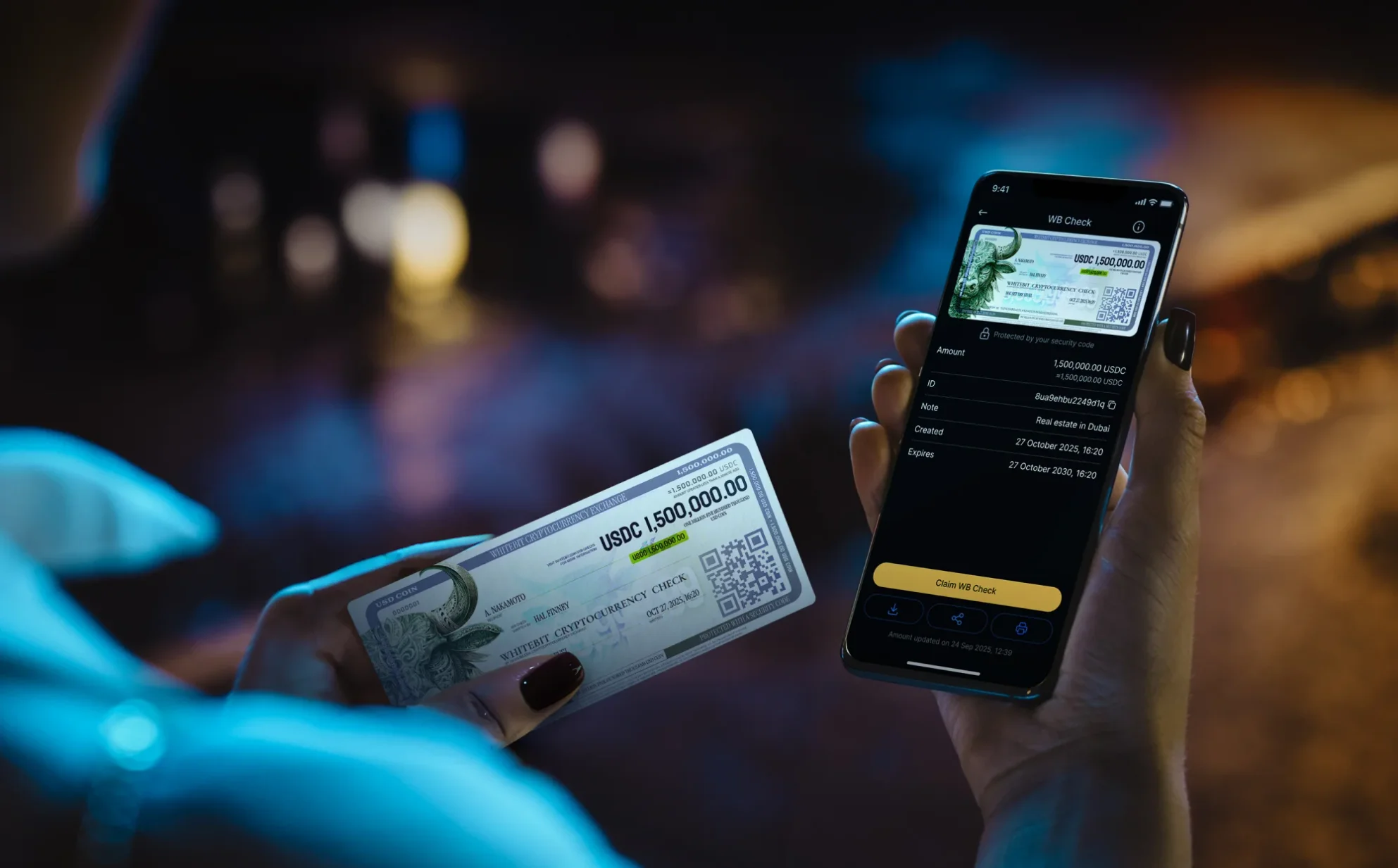 WB Check | Send Crypto Instantly with No Registration for the Recipient