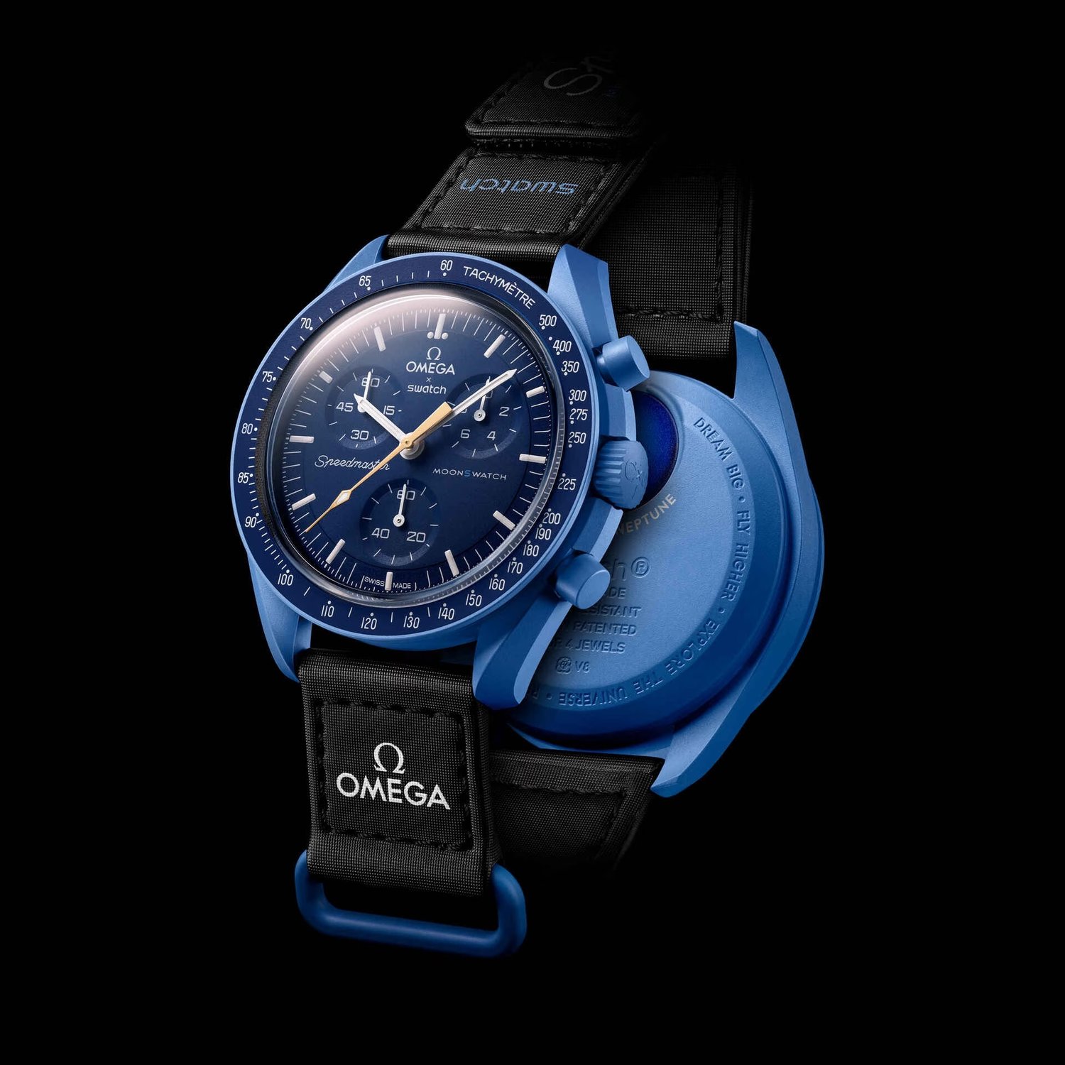 MoonSwatch Neptune The Super Blue Moon Edition That Rose Above Its Stains