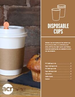 Disposable Cups Brochure
