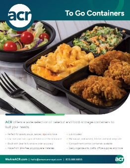 To Go Containers Flyer