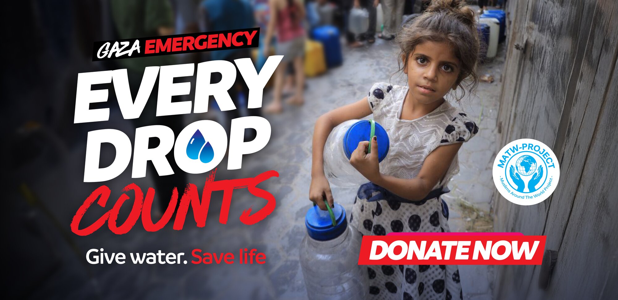Water Aid Donation | Clean Water for Those in Need | MATW Project