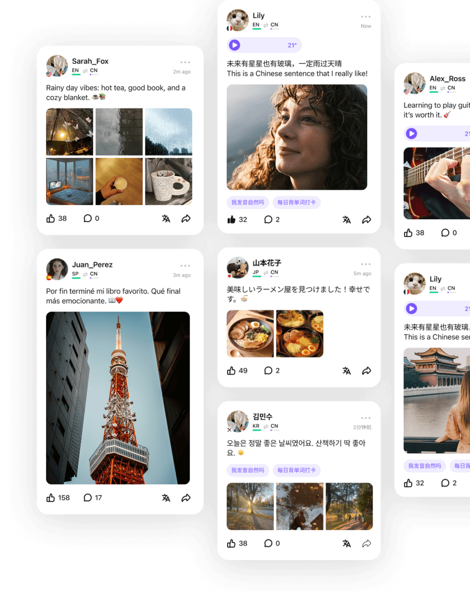 HelloTalk - Trao đổi ngôn ngữ - Học ngôn ngữ miễn phí