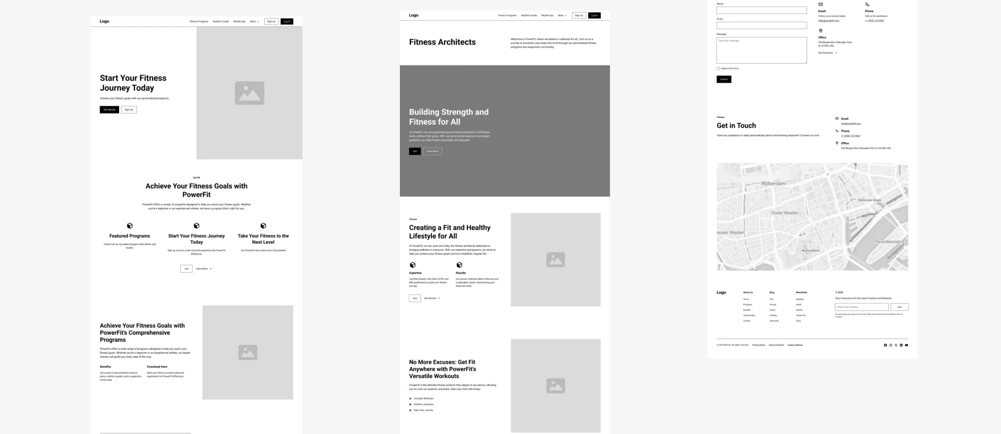 PowerFit - Plataforma de Cursos de Fitness Online por Opentech
