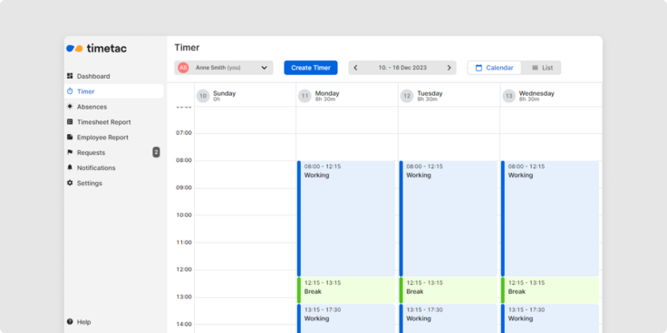 How can I see my tracked time? | TimeTac Help