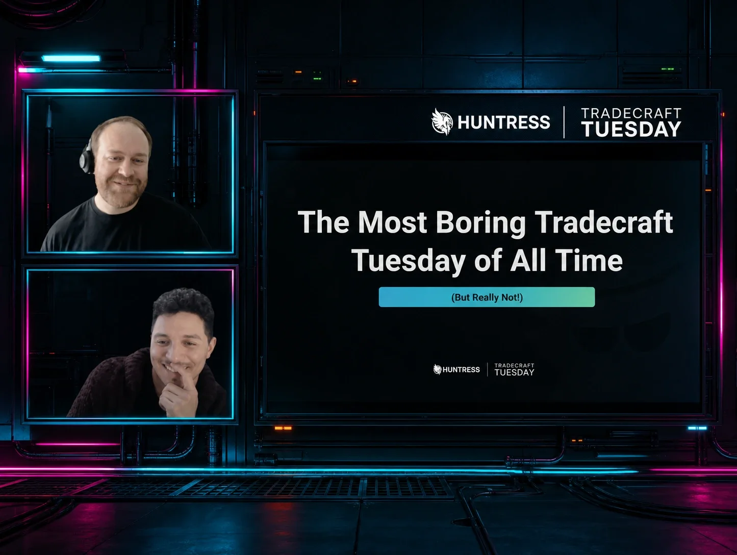 Boring Isn't Harmless: Common Cyberattack Tradecraft Risks | Huntress