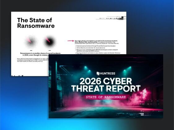 Huntress State of Ransomware Threat Report 2026 | Huntress