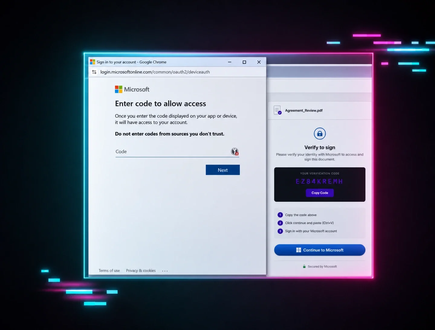 We Need to Talk About Device Code Phishing | Huntress