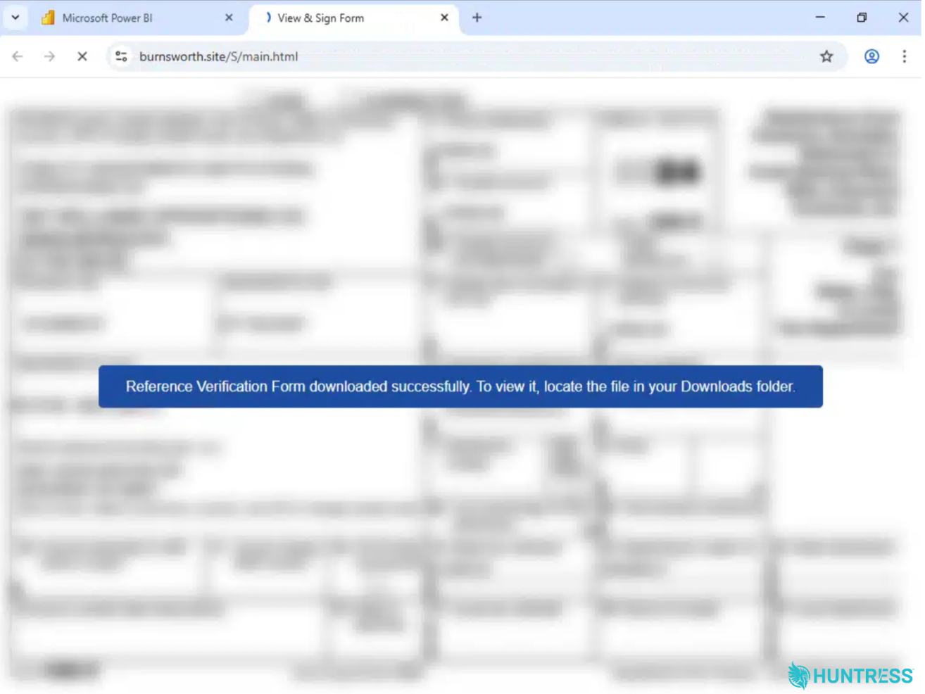 Phishing Campaign Abuses Microsoft Power BI to Deploy Rogue RMMs | Huntress