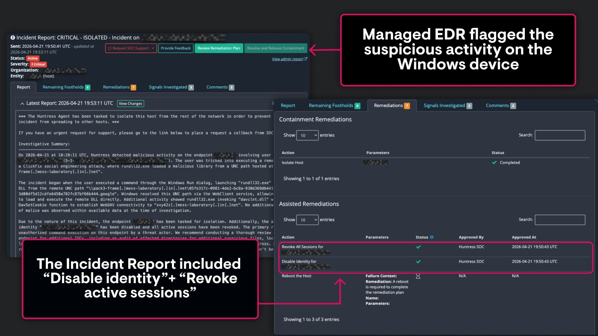 Unified EDR + ITDR: Closing the Identity Gap Before Attacks Spread ...