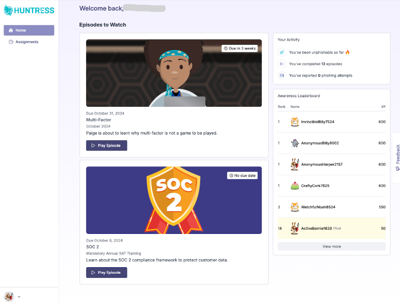 Lead the Pack with SAT Leaderboards | Huntress