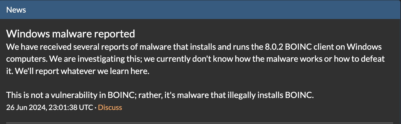 Fake Browser Updates Lead to BOINC Volunteer Computing Software | Huntress