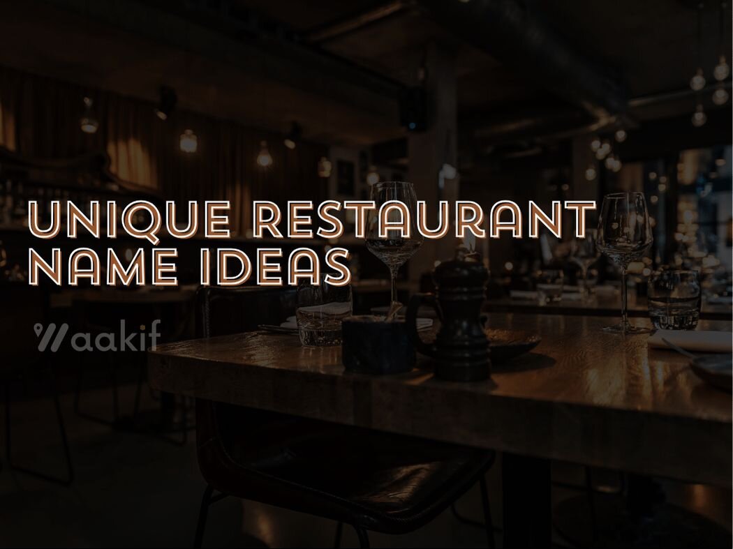 150+ Unique Restaurant Names Ideas List 2024