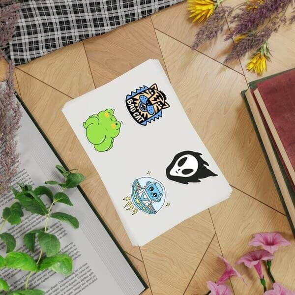 Sell Custom Stickers Australia-Wide With Printify